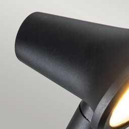 Elstead Kinkiet zewnętrzny LED Selma IP66 czarny