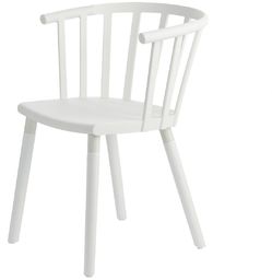 Krzesło Madlen White, 54 x 43 x 76