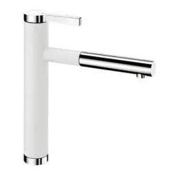 Blanco Linee-S 518441 Biały Wygląd silgranitu Bateria kuchenna