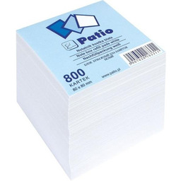 Wkład uzupełniający 800 karteczek biały p6 10658PTR Patio