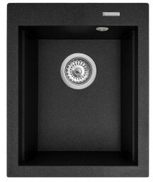 PYRAMIS Zlewozmywak SIROS MINI 1B czarny (39x48) 070180312