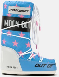 buty zimowe MOON-BOOT ICON RETROBIKER Pink Stars