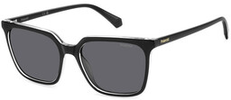 Polaroid PLD 4163/S Black Crystal/Grey Polarized
