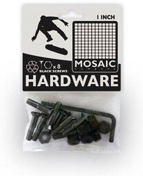 montażówki MOSAIC MOUNTING BOLTS ALLEN Black