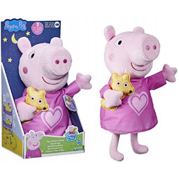 Peppa Pig Pluszowa Zabawka Śpiewająca Kołysanka z Misiem