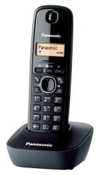 Panasonic KX-TG1611PDH Czarny Telefon bezprzewodowy