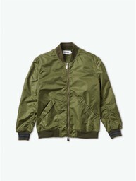 kurtka DIAMOND - Panelled Bomber Jacket Olive (OLV)