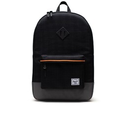 plecak HERSCHEL - Heritage Black Grid/Gargoyle/Sun Orange (05722)