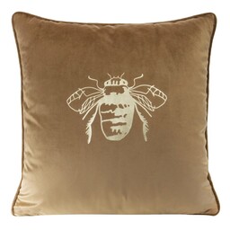 Eurofirany Poszewka dekoracyjna 45x45 Blink 14F beżowa ciemna