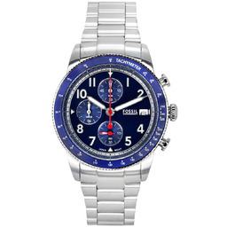 Zegarek Fossil Sport Tourer Chronograph Stainless Steel Blue