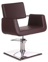 Fotel fryzjerski Vito BH-6971 brązowy