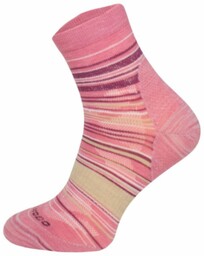 Comodo Skarpety trekkingowe Quarter Stripe - zakostki górskie