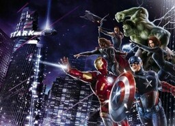Fototapeta Avengers 254x184cm Marvel tapeta CityLi