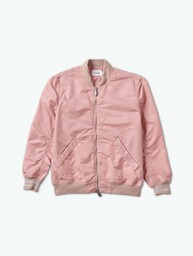kurtka DIAMOND - Panelled Bomber Jacket Pink (PNK)
