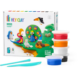 Hey Clay Zestaw Ptaki + Akcesoria
