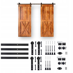 System do drzwi przesuwnych 2 skrzydla Szyna