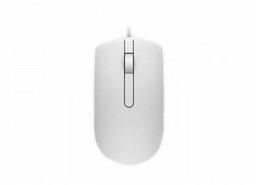 Dell Przewodowa mysz optyczna USB biała MS116