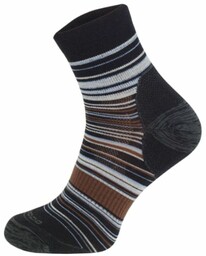 Comodo Skarpety trekkingowe Quarter Stripe - zakostki górskie