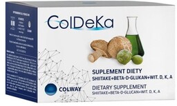 Colway ColDeKa Suplement diety Shitake + BetaDGlutan +
