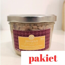 PIERŚ Z KURCZAKA Z RYŻEM I MARCHEWKĄ 200G