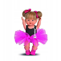 Lalka Hiszpańska Fucsia 30cm Lalka Bobas Jak Żywa