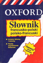 SŁOWNIK FRANCUSKO-POLSKI, POLSKO-FRANCUSKI