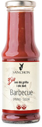 Sanchon Sos barbecue wegański bezglutenowy 210 ml (EKO)