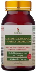 Suplement diety, Bio Herbs, Ekstrakt Karchoch + Mniszek