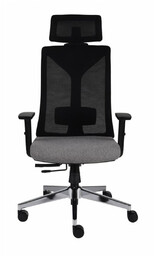 Fotel Play Grospol - biurowy, siatkowy, ergonomiczny, młodzieżowy,