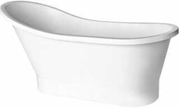 BESCO WMD-160-GLW GLORIA wanna wolnostojąca / klik-klak biały