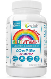WISH Multi Witamina Complex Junior 120caps