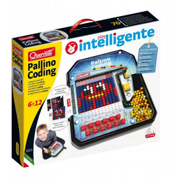 Pallino Coding pudełko kartonowe Quercetti książka
