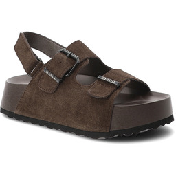 Big Star Sandały damskie, cholewka ze skóry naturalnej