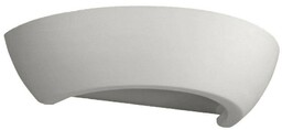 Sollux Ceramiczny kinkiet SL.0160 salonowa lampa ścienna biała