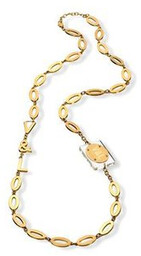 Biżuteria VICTORIO & LUCCHINO VJ0179CO. Naszyjnik, Kolor złoty.