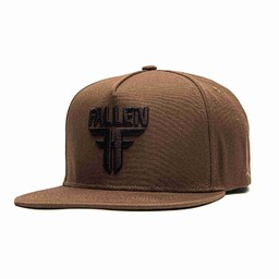 czapka z daszkiem FALLEN - Insignia Flat Brown