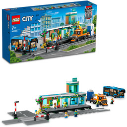 Lego City 60335 Dworzec kolejowy Autobus Peron