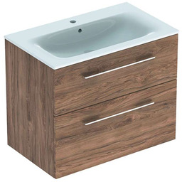 GEBERIT 501.242.00.1 Zestaw umywalki meblowej Selnova Square, slim