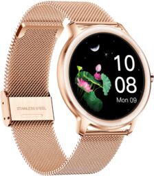 Smartwatch Rubicon RNBE66 ROSE GOLD IP67 Pulsoksymetr, Ciśnienie