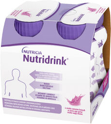 Nutridrink, preparat odżywczy, smak owoców leśnych, 4 x