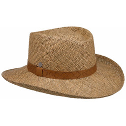 Kapelusz Morskiej Trawy Derico Western by Lierys, naturalny,