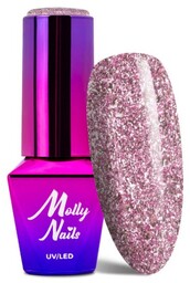 Lakier hybrydowy Molly Nails Luxury Glam For Fun