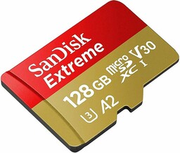SanDisk Extreme microSDXC 128GB A2 Class3 V30 160MB/s