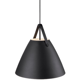 Lampa skandynawska wisząca czarna STRAP 48 84353003 -