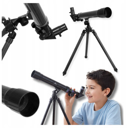 Teleskop dla Dzieci Astronomiczny Luneta Obserwacyjna Edukacyjny Statyw
