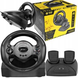 Kierownica Do Gier Z Pedałami Pc PS3 PS4