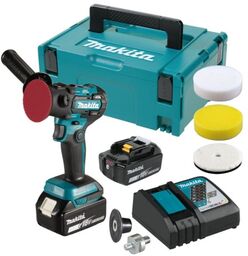 Makita DPV300RTJ - Akumulatorowa Szlifierko polerka 80 MM