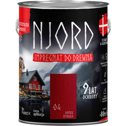 Impregnat do elewacji drewnianych Njord domek rybaka 5