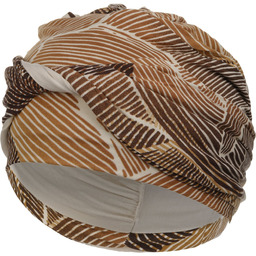 Turban Amia by Christine Headwear, beżowy, One Size