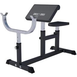 Modlitewnik do ćwiczeń - Ławka Scotta regulowany czarny